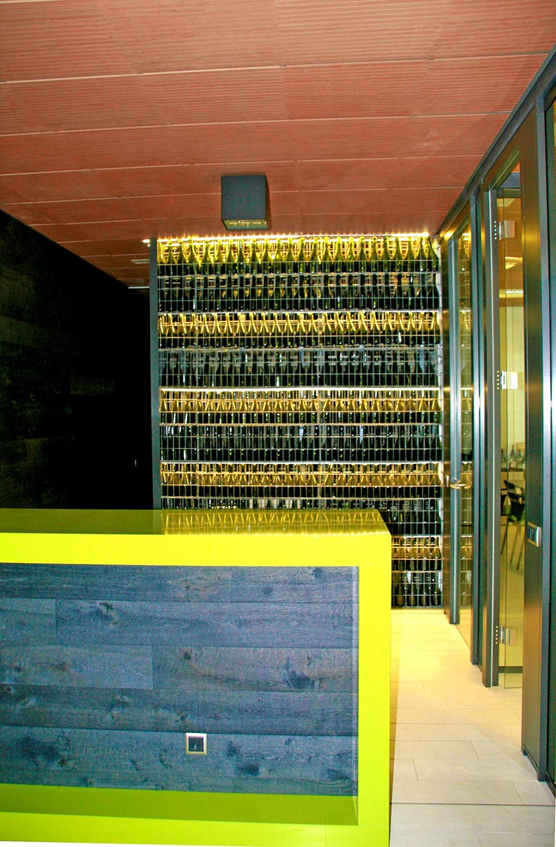 Vista del interior de la bodega