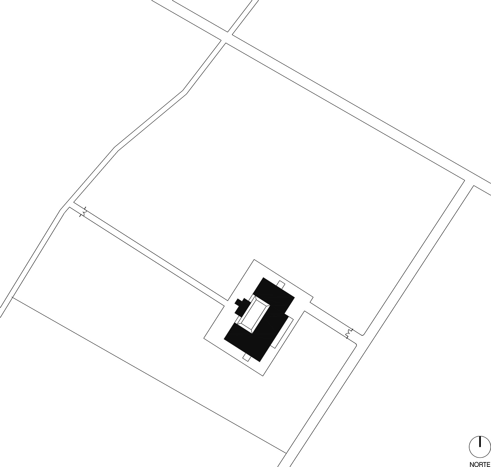 Se muestra un plano de la bodega