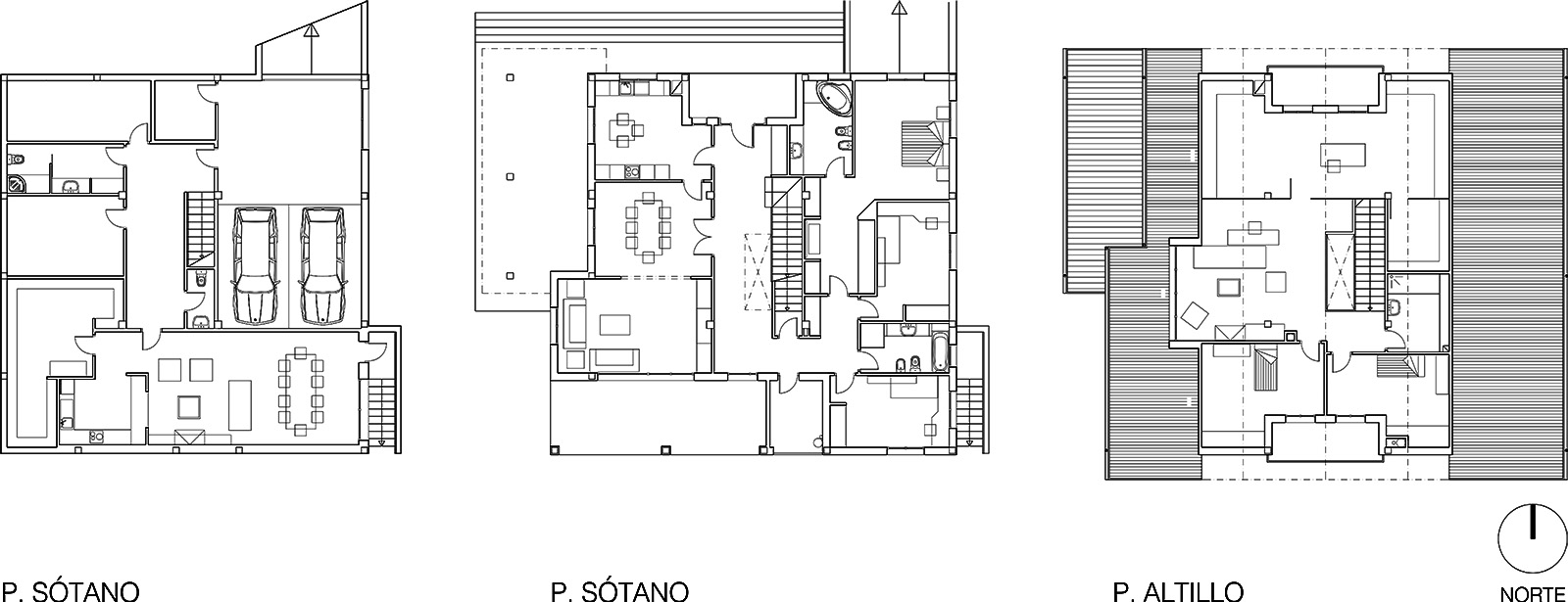 Plano de la cocina de un caserio