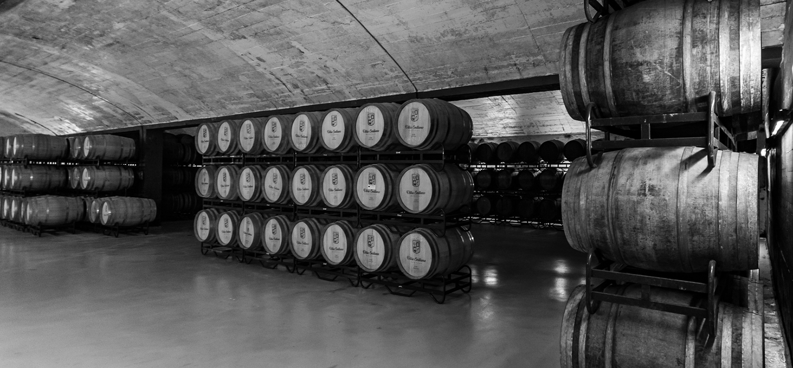 Se muestra la entrada principal a la bodega