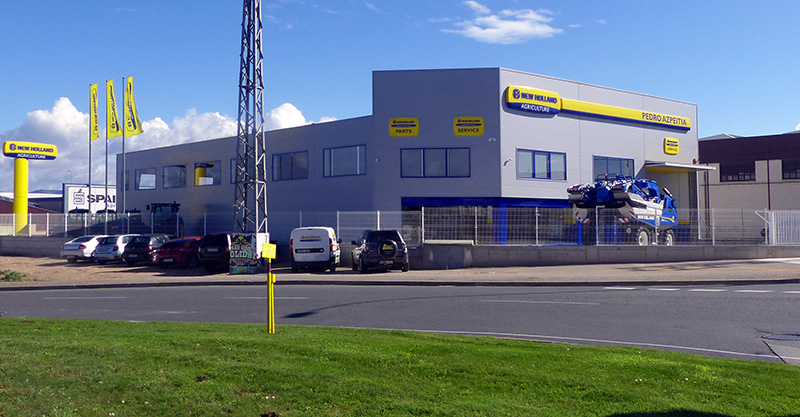 fachada de la empresa